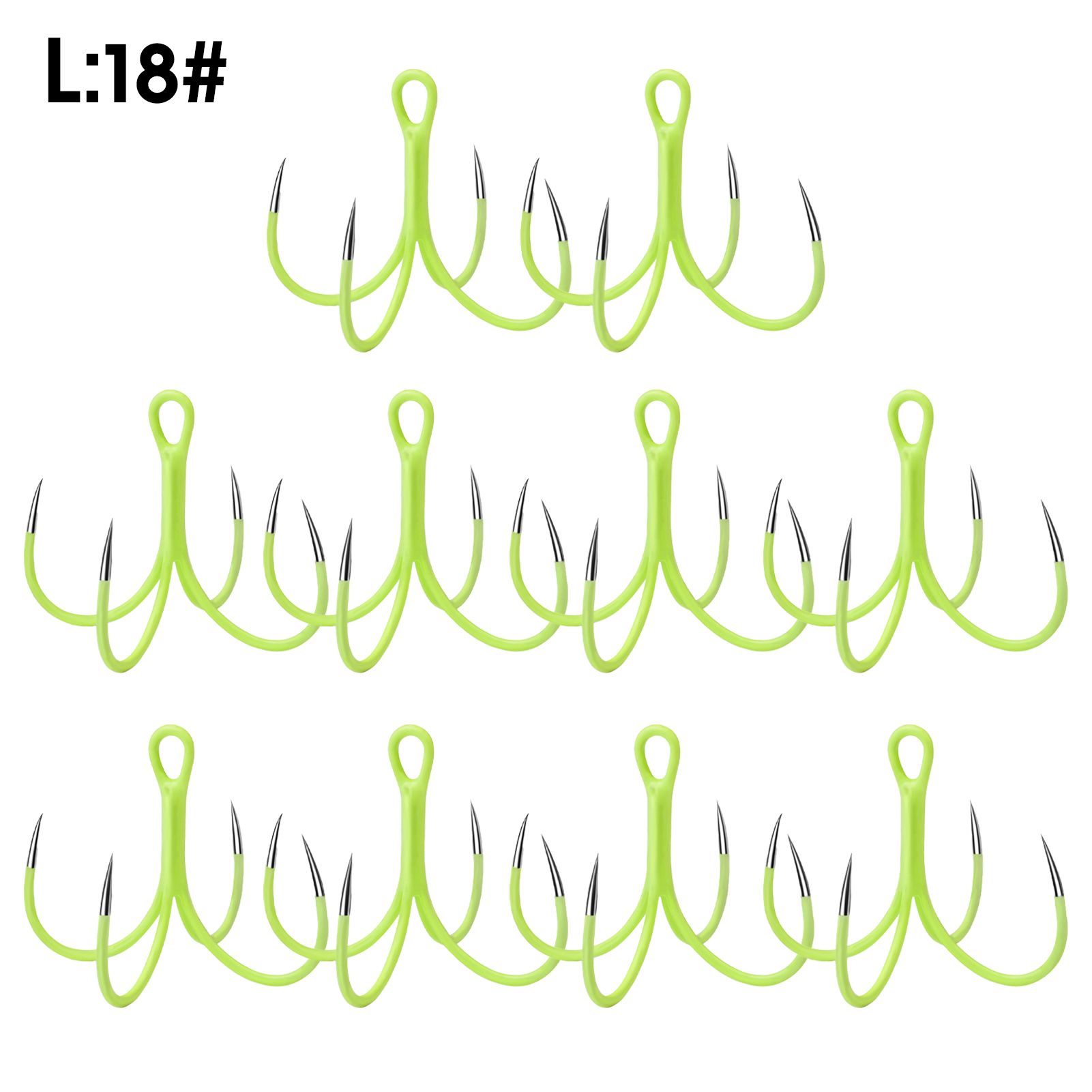 Jig Hook High Toughness Quadruple Strong Strength Fishing Bait