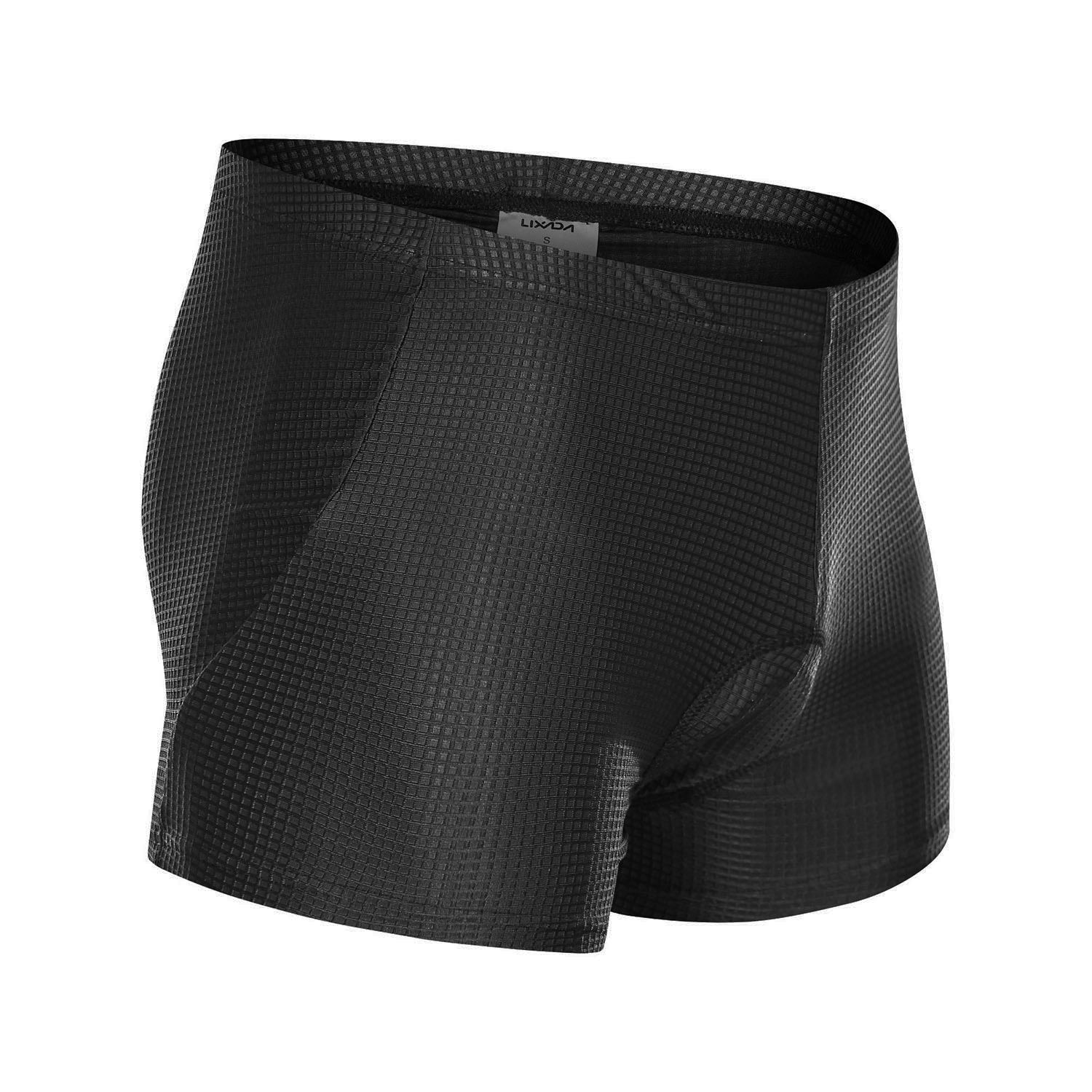 Men Bike Padded Shorts Cycling 3D Padded Underwear Bicycle Padding Riding Shorts Biking Underwear Shorts