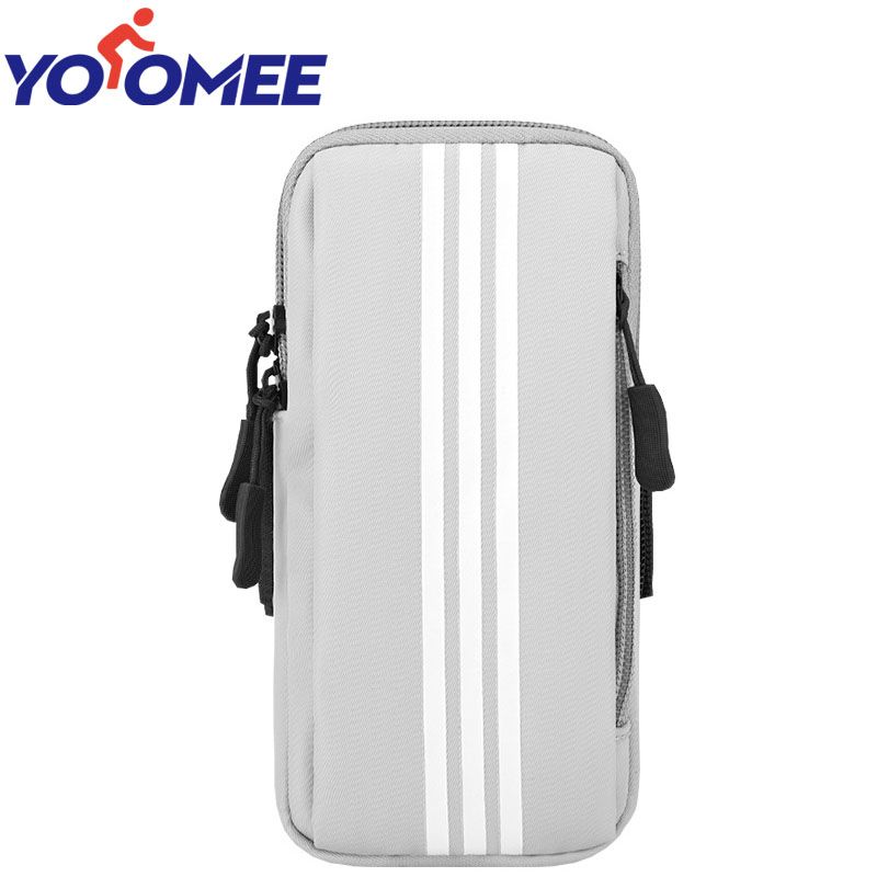 Yoomee Outdoor Sports Armband Bag For Mobile Phone Accessories Universal Running Gym Band Phone Holder Case Arm Strap Wrist Bag