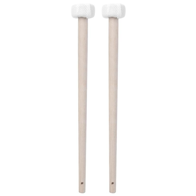 2PCS Maple Wood Small Gong Hammer Mallet Percussion Musical Instrument Accessory