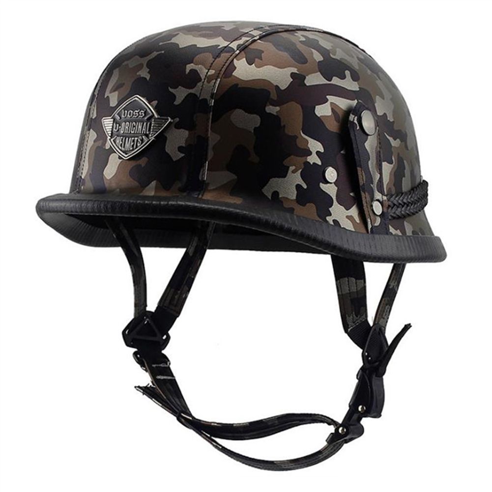 Yfashion Helmet Personal Retro Cruiser Motorcycle Helmet