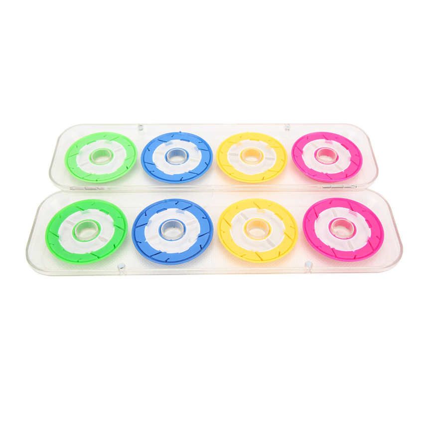 Fishing Line Storage Holders 8 Axle Large Capacity Durable Silicone Lure Rig Box