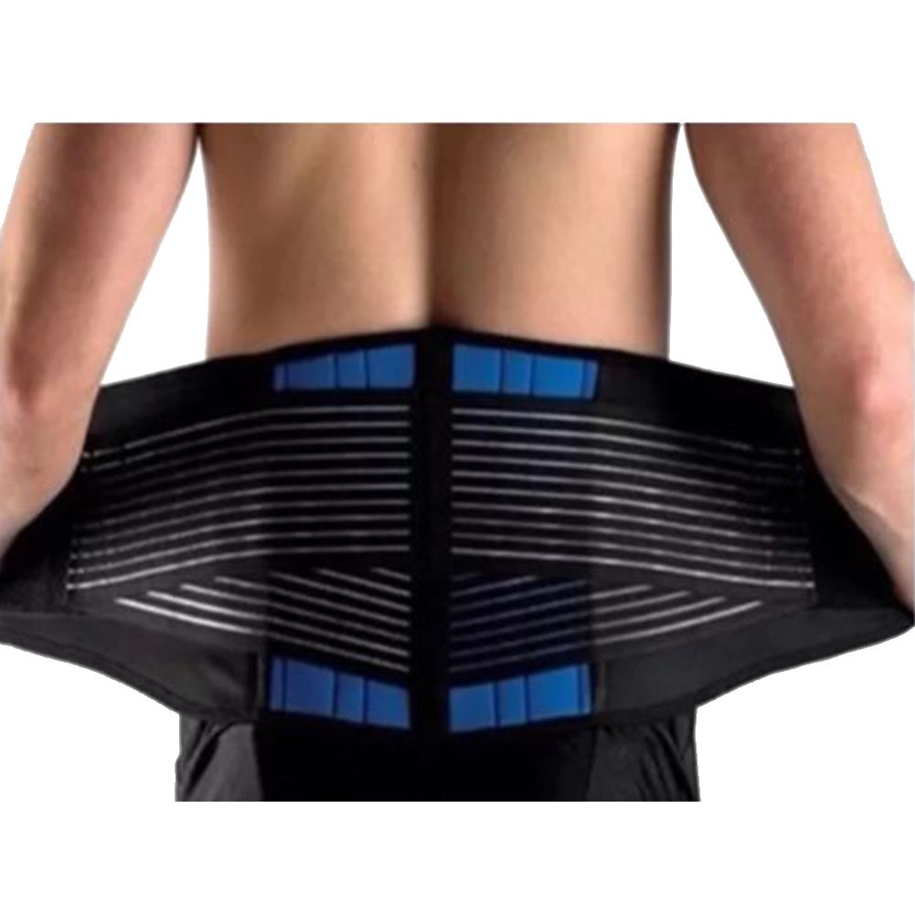 Yfashion Professional Pain Relief Double Pull Lumbar Lower Back Waist Support Brace