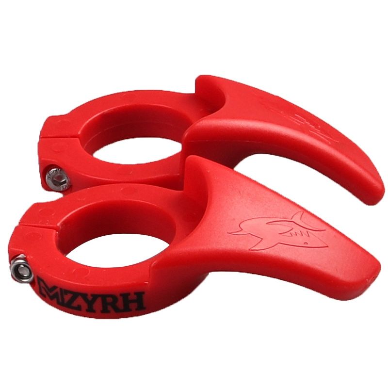 Aluminum Alloy Bicycle Deputy Handle Anti-slip Bike Secondary Handle with Lock Ring Kit