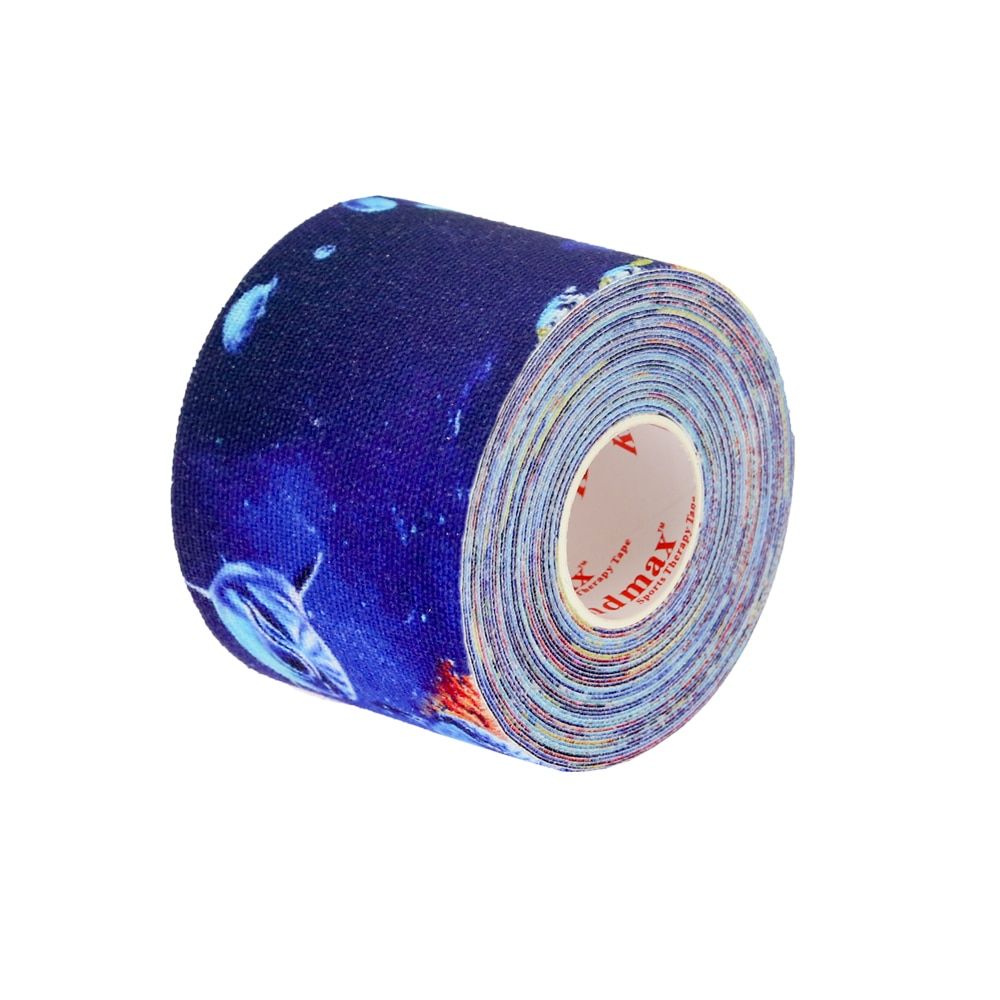 Kindmax Digital Printing Elastic Colorful Kinesiology Tape for Sports Muscle Pain Relief Patch Cotton Physical Therapy Athletic