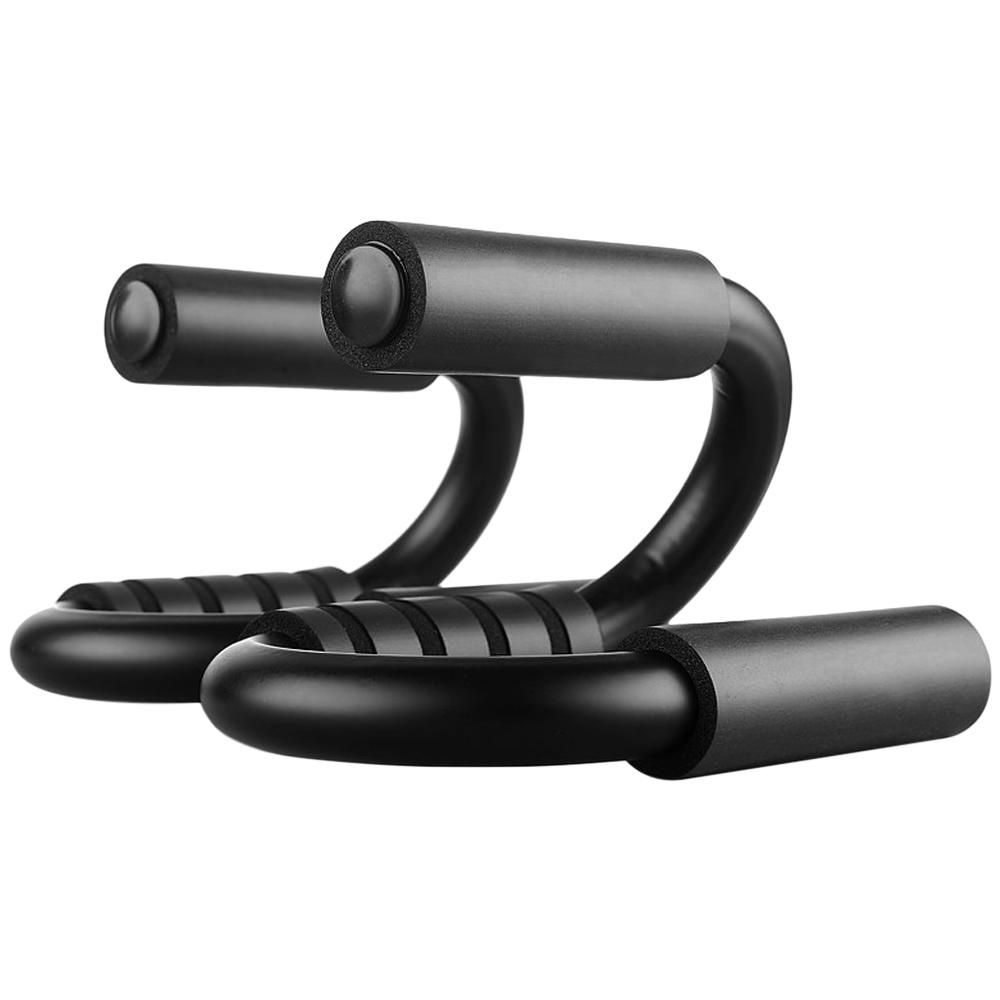2PCS Push Up Bars Steel Pushup Stands with Ergonomic S Shaped Frame Pushup Handles for Fitness Exercises Gym Workout