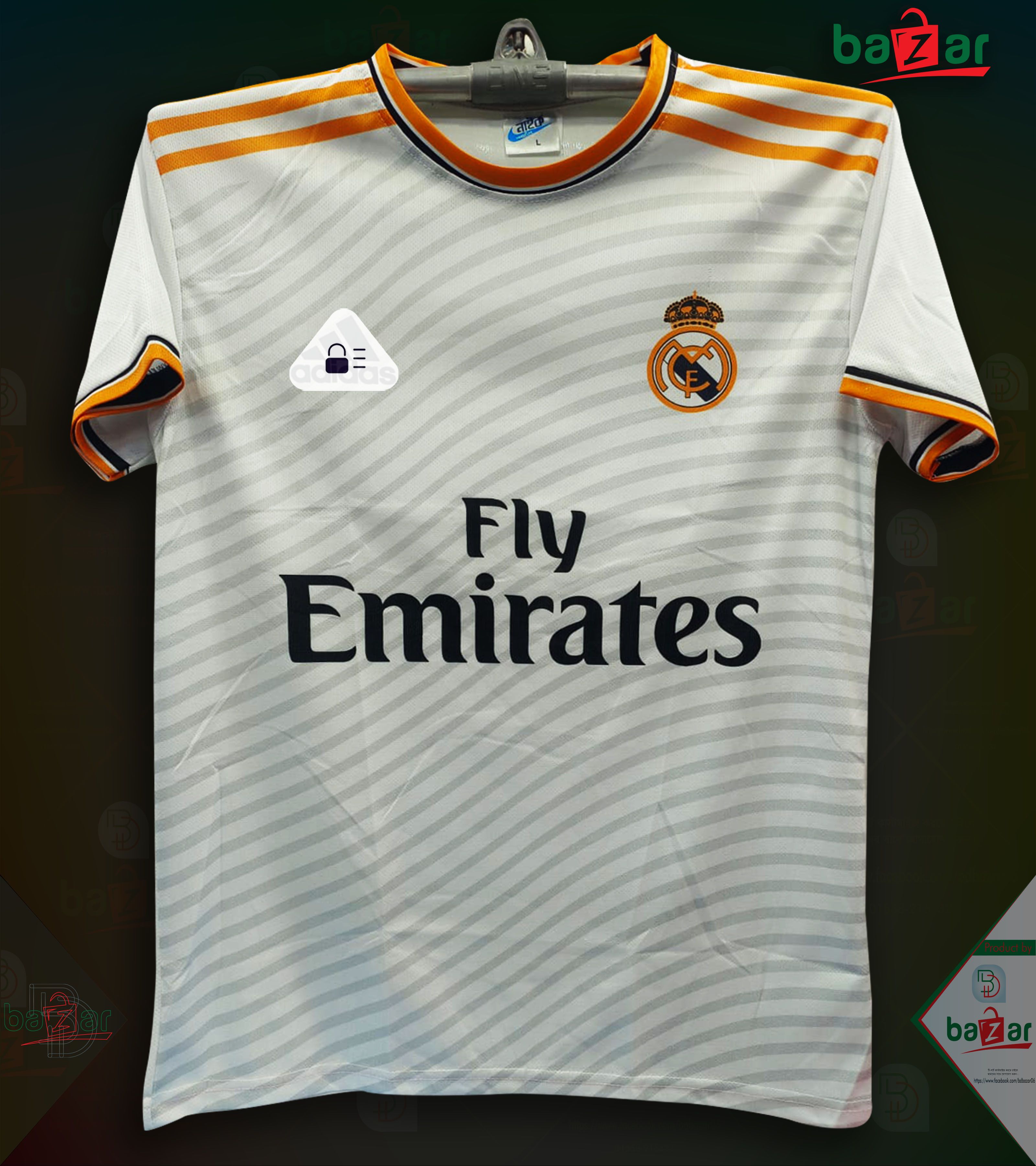 Real Madrid Jersey - Short Sleeve Football Jersey