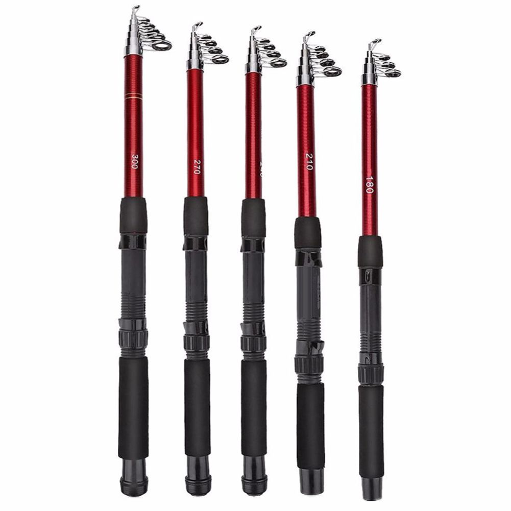Portable Casting Fishing Rod Light elescopic Fishing Rod Pole Fishing Reel ackle Accessory