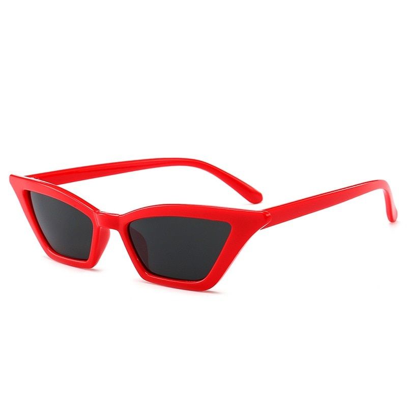 Women's Sunglasses Goggles Retro Small  Eye Sun Glasses Designer Colorful Eyewear For Female