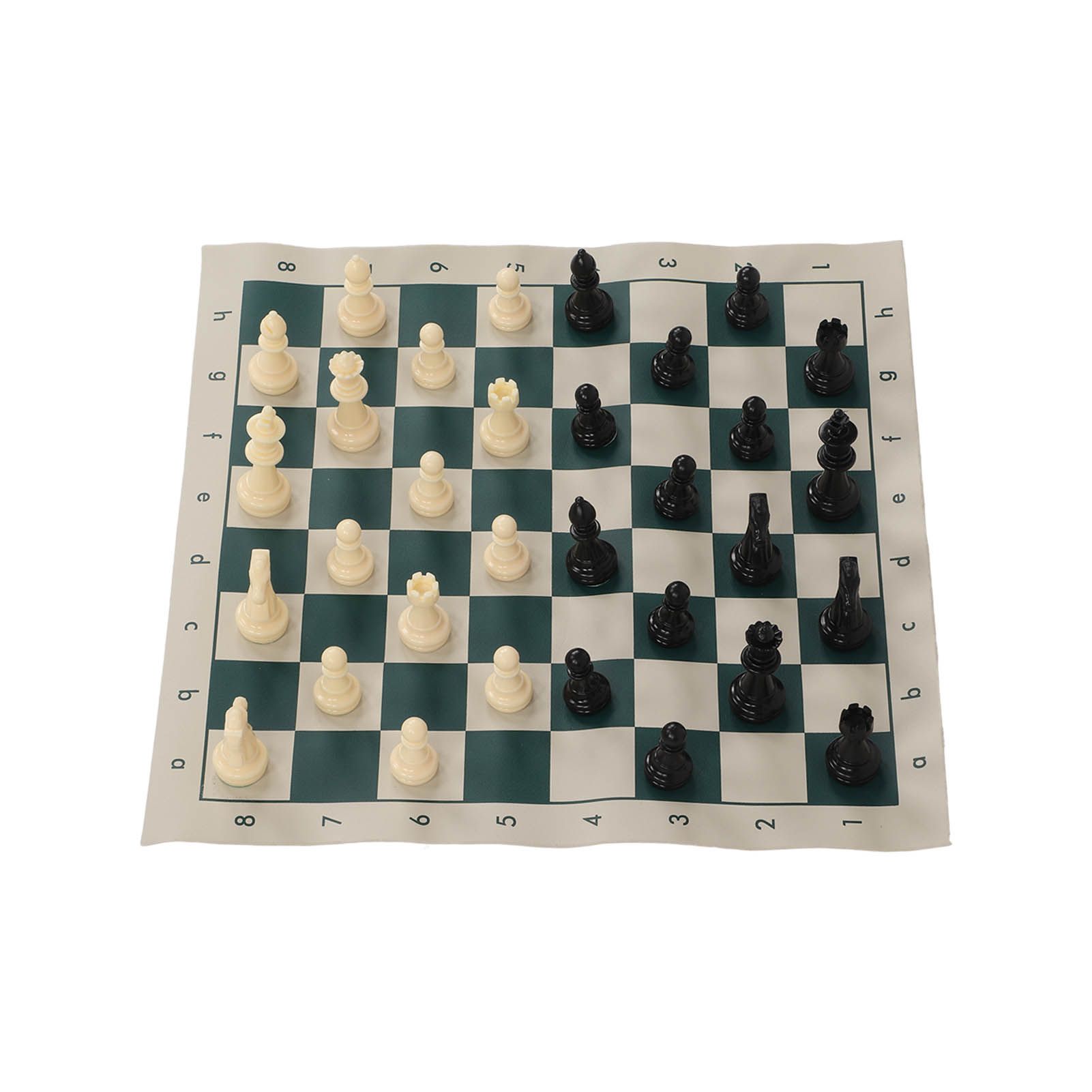 Chess Set Leisure 3 In 1 Plastic Game Checkers Draughts Board