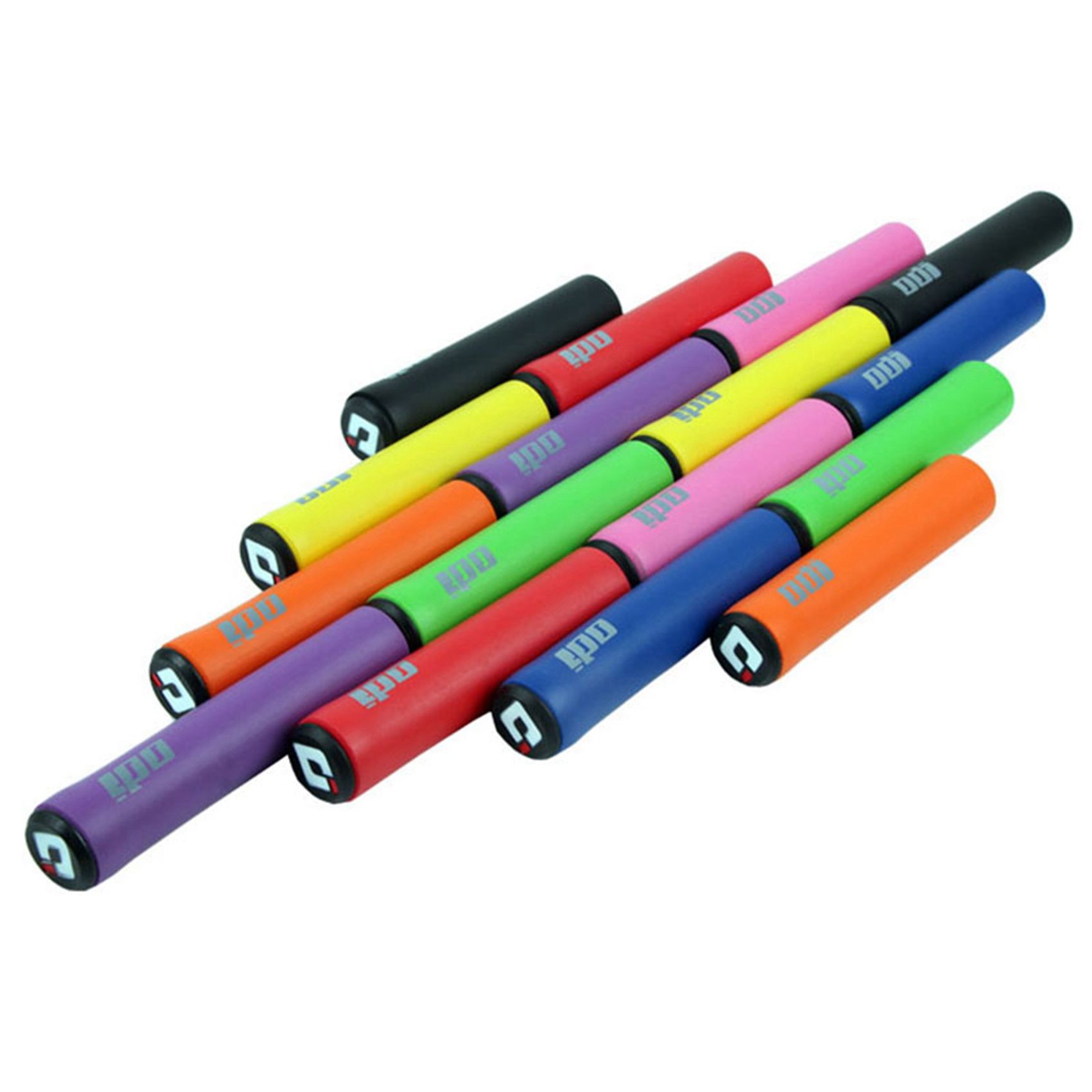 2X ODI MTB Bicycle Grip Silicone Handlebar Grips Shock-Absorbing Soft Mountain Bicycle Grip Bike Accessories Yellow