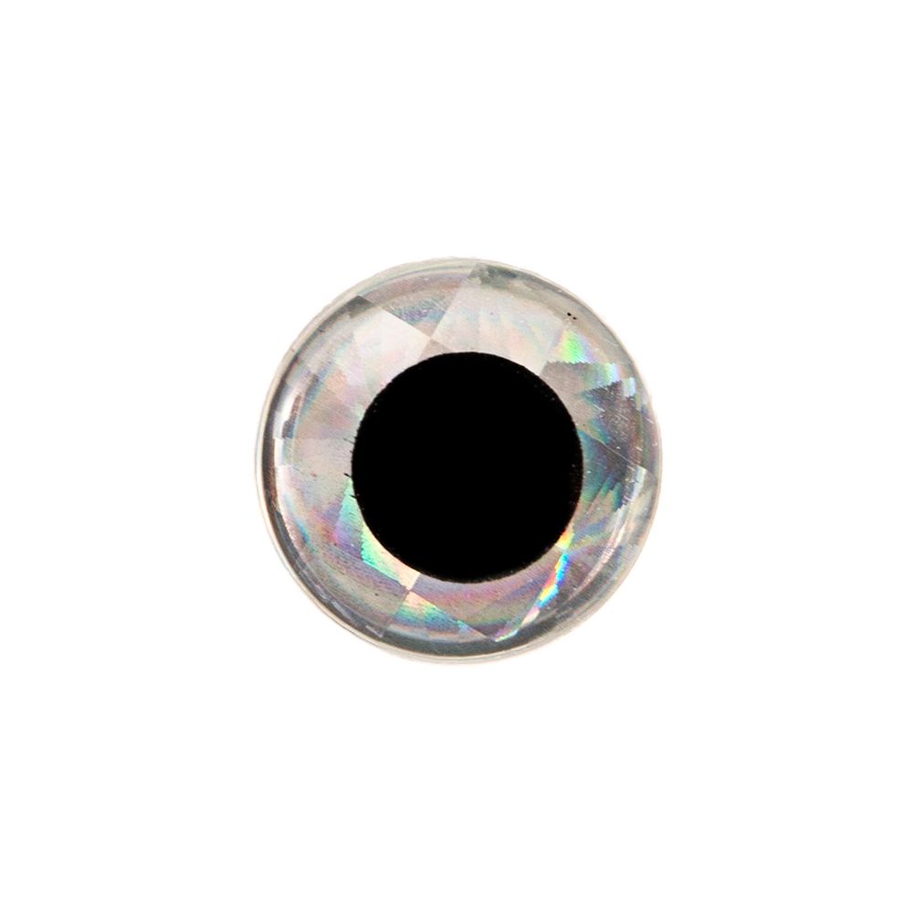 Yfashion 500pcs/set 3D Artificial Fish Eyes Fishing Lure Eyes 4mm 3D ulation Fish Eyeball