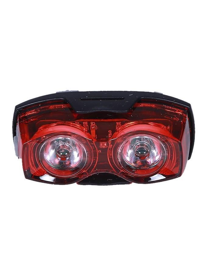Bicycle Tail Light With Battery - Red and Black