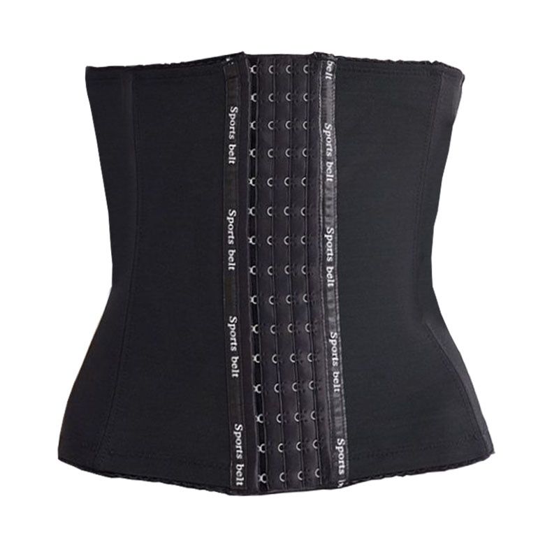 Shapers Men Shapewear Waist Trainer Body Shaper Modeling Belt Fat Compression Strap with 6 Hooks Shapewear Cincher Girdle Corset