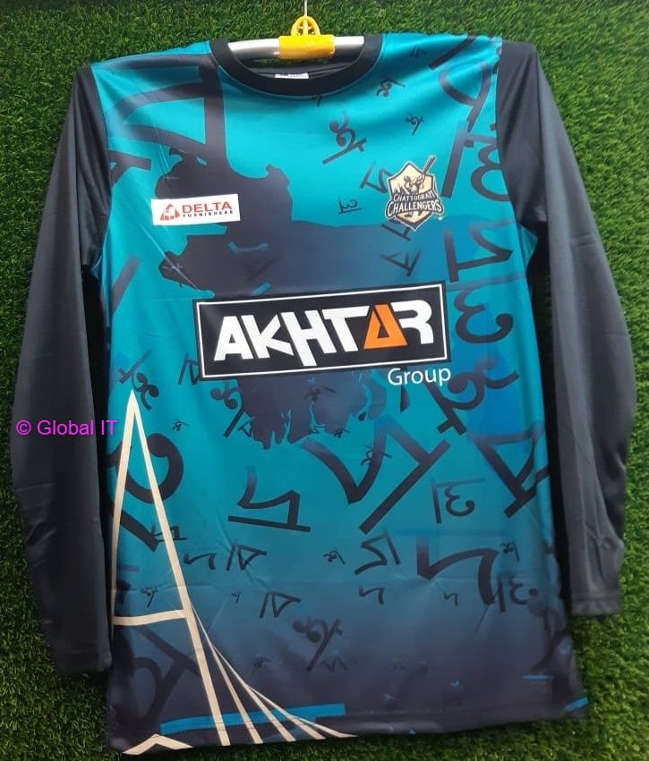 Banghabandhu BPL 2022 Cricket Jersey (Full Sleeve)- Chattogram Challengers