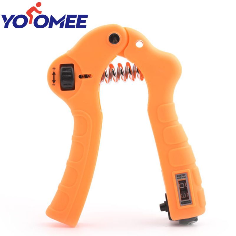 Yoomee Fitness Hand Grip Exerciser Strengthener Counting Workout Wrist Rehabilitation Finger Forearm Exerciser Training Gripper