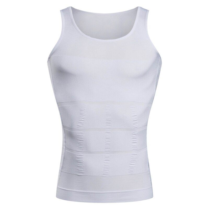 Men Corset Body Slimming Tummy Shaper Running Vest Belly Waist Girdle Shirt Black Shapewear Underwear Waist Girdle Shirts