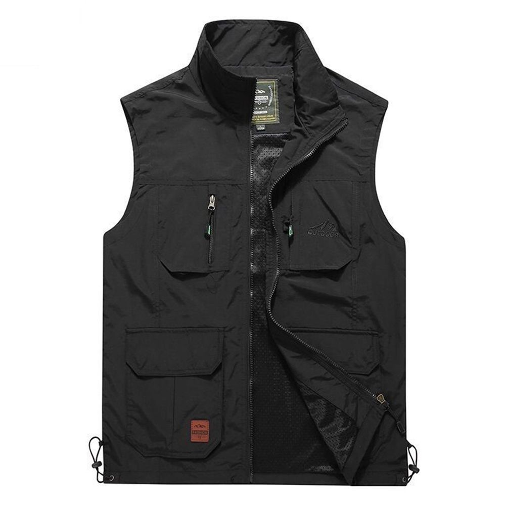 Outdoor Fishing Vest Quick-drying Breathable Mesh  for graphy Hiking