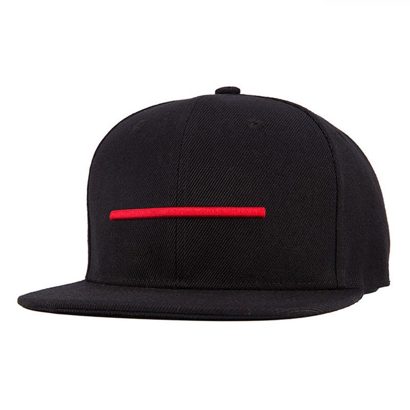 WUKE Hip Hop Snapback Hats Black Hip Hop Cap
