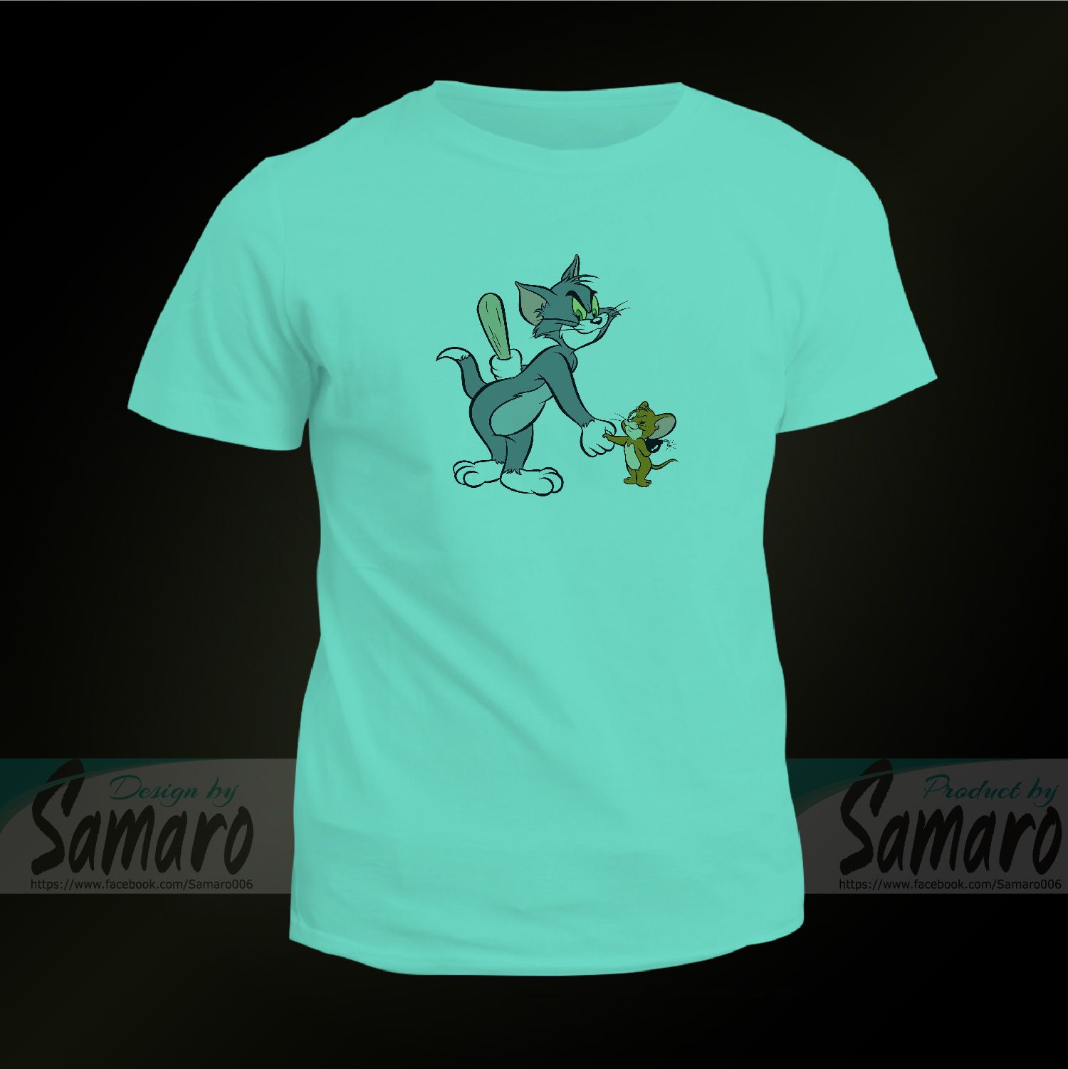 Tom and Jerry Short Sleeve Jersey