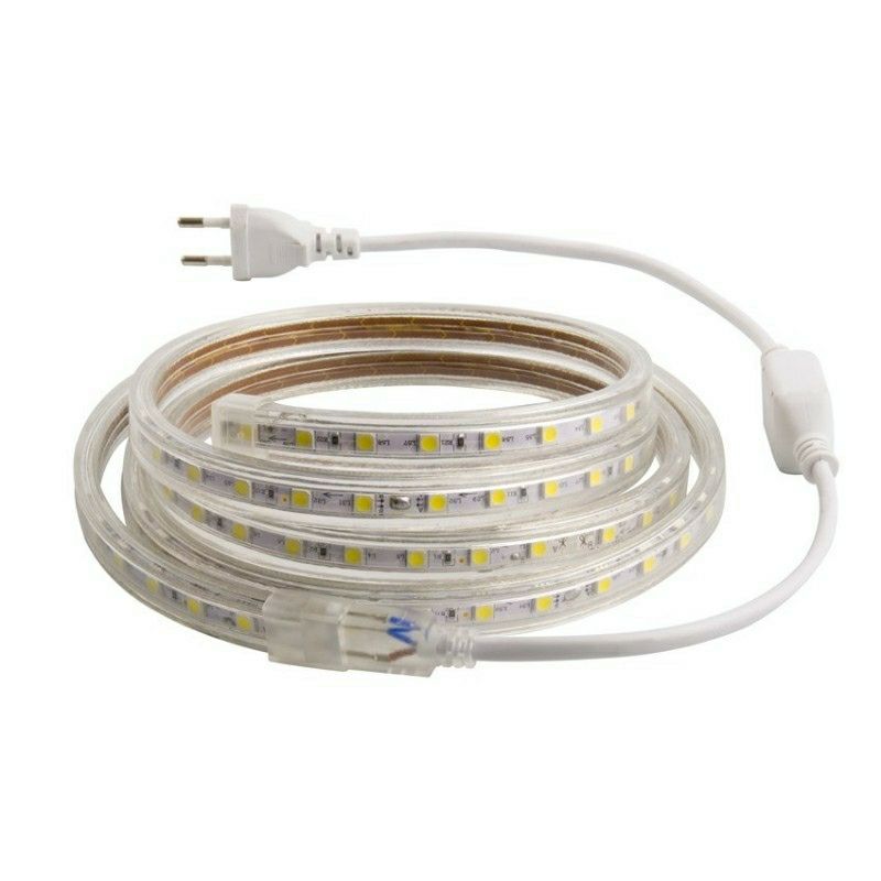 Customs Golden colour Waterproof  outdor Strip light, Adapter with 5 Metar Light