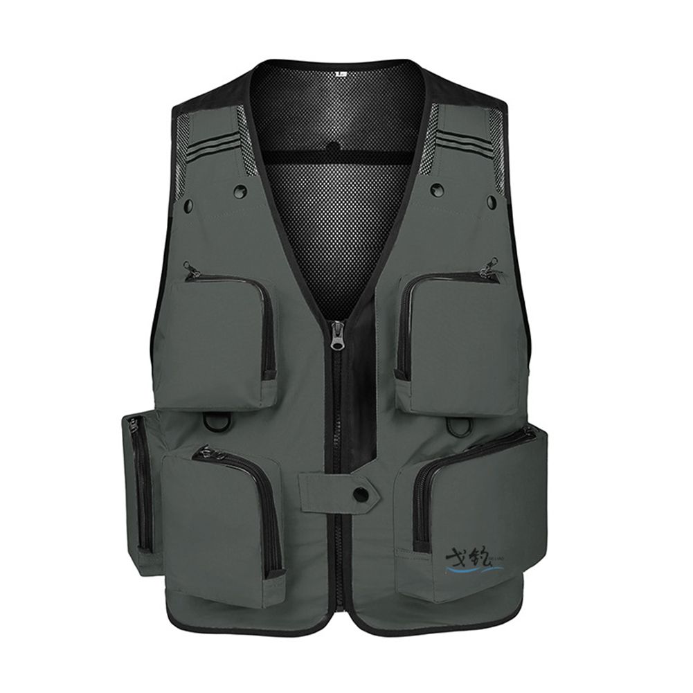 Outdoor Fishing Vest Multi-pocket Fishing Vest graphy Waistcoat