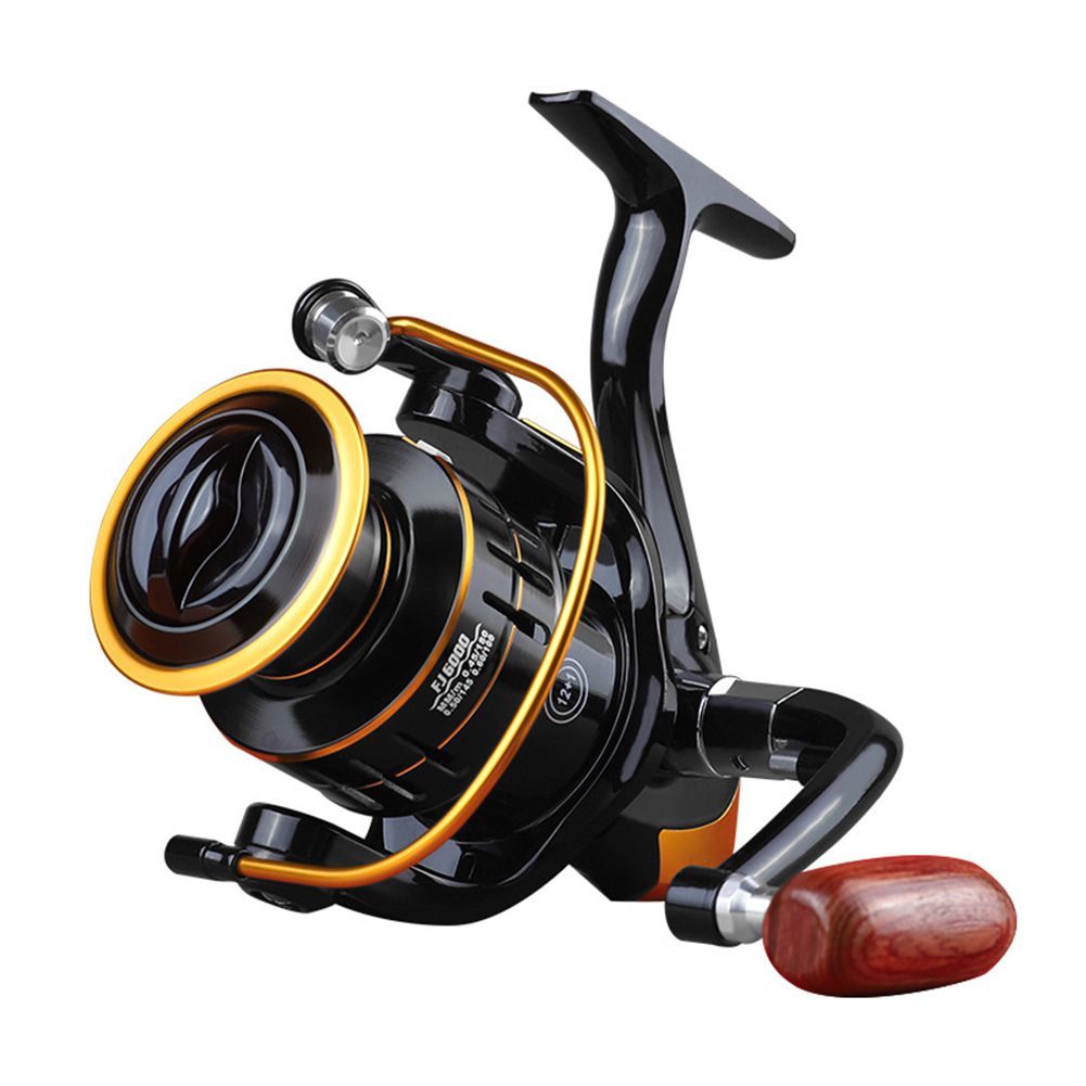 Yfashion 5.2:1 Spinning  Reel Fishing Lure Reel Casting Rod Sea Pole Fishing Accessories