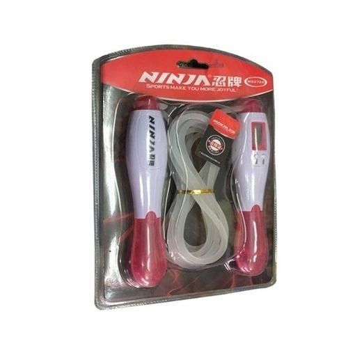 Counting Skipping Rope - Pink and White
