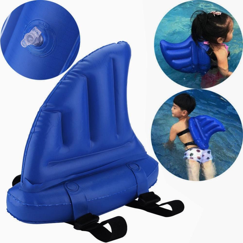 Shark Fin Summer Swimming Float for Kids Inflatable Pool Toys Swimming Ring - intl