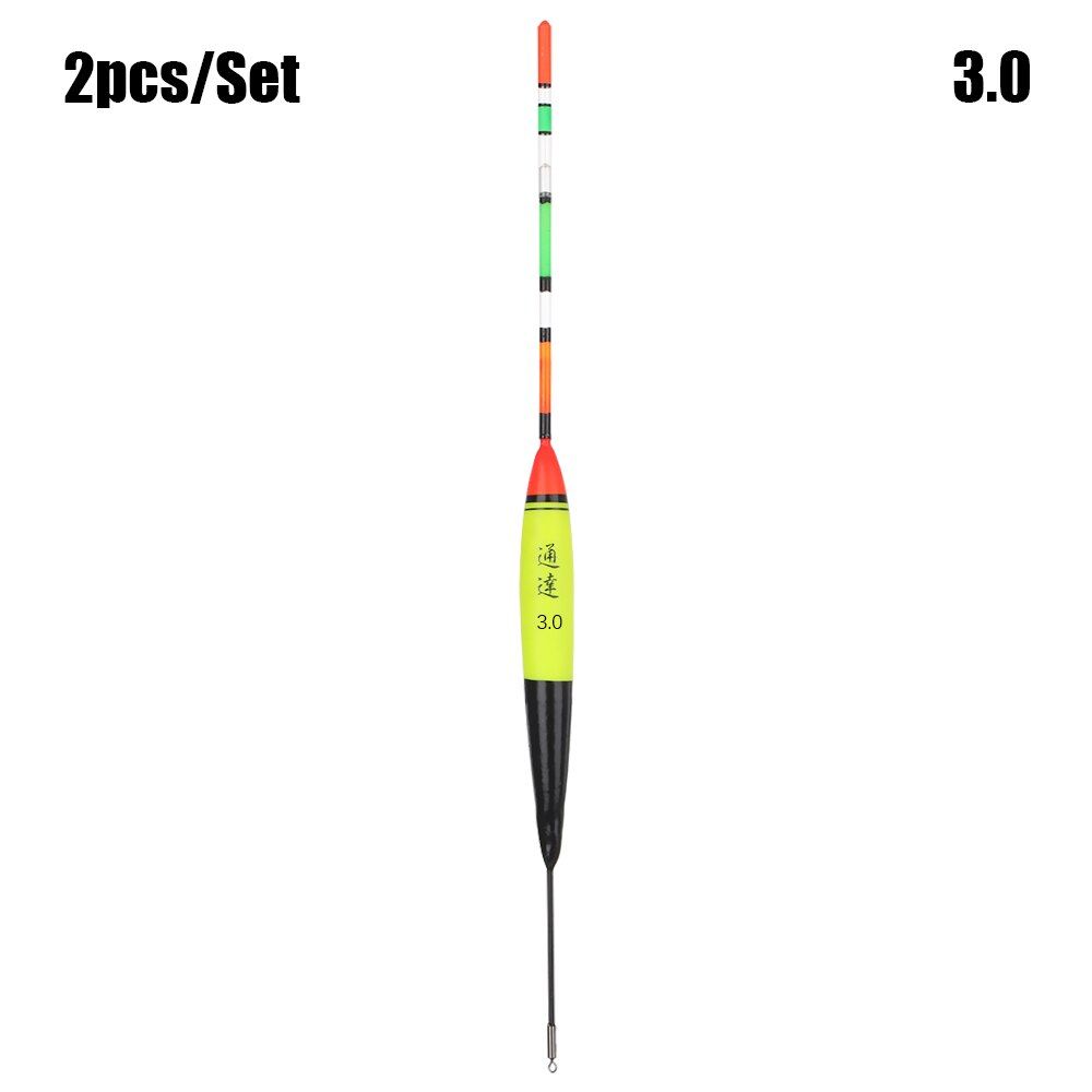 2 Pcs 6g-80g 1.0#-6.0# Night Glowing Fishing Floats EVA Luminous float Fishing Floats Night Floats