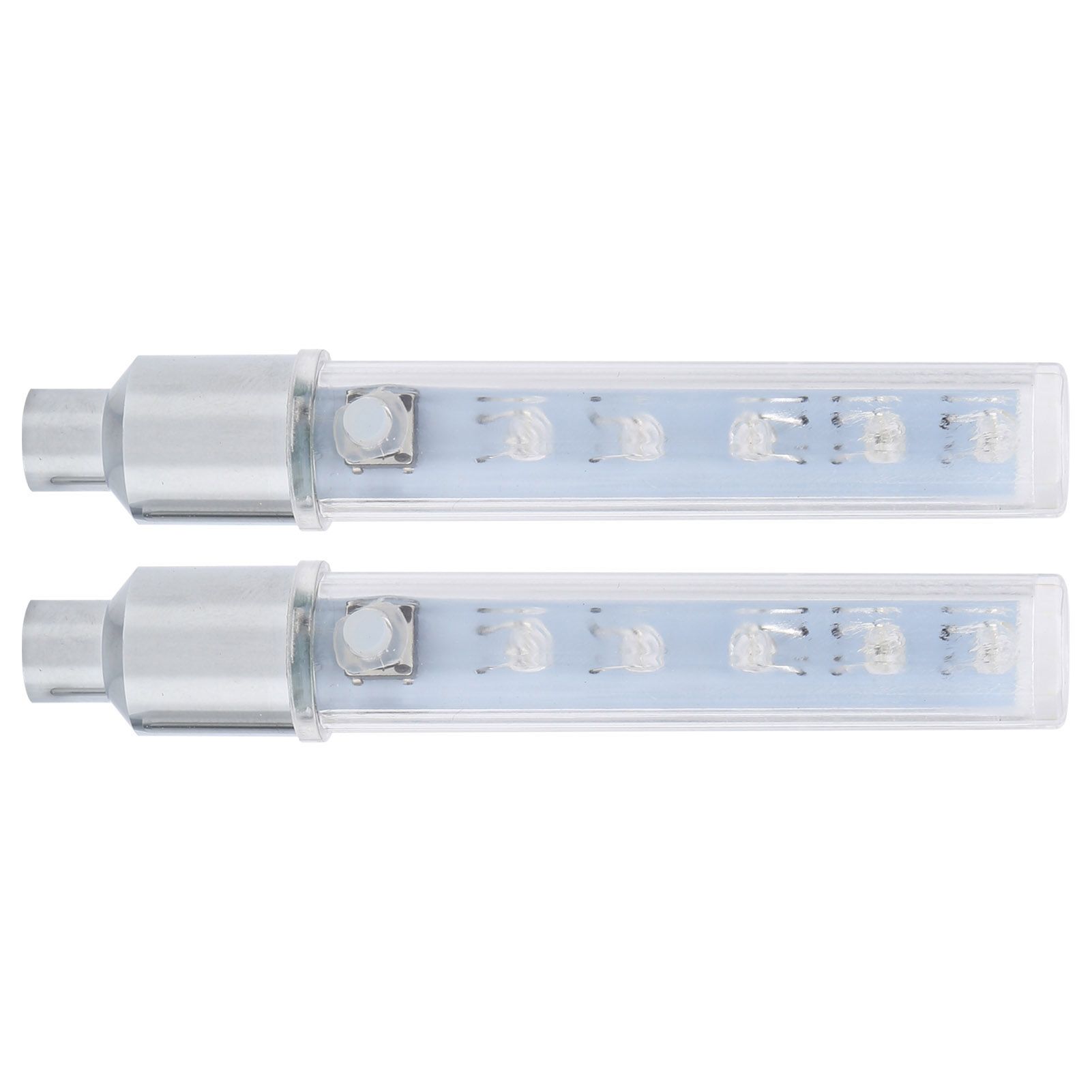 2Pcs Bike Tyre Valve Light 5LED 7 Modes Bicycle Wheel Safe Cool S