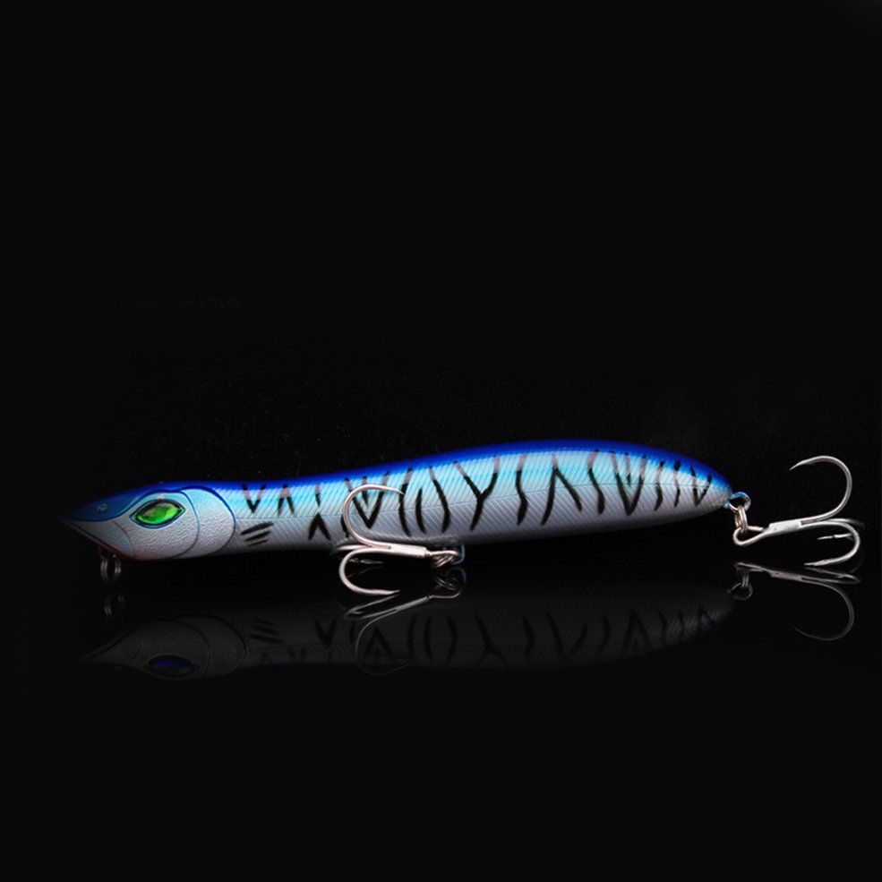 MA Snake shaped wave pencil Lure bait