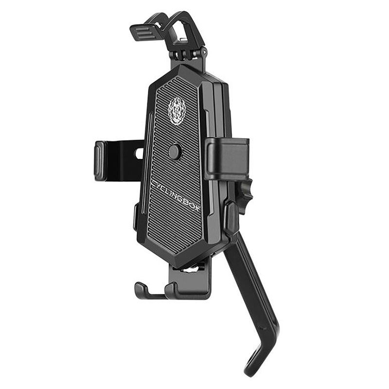 CYCLING BOX Bike Phone Holder Mount, Secure Lock & Full Protection Bicycle Holder for Mountain Bike Motorcycle