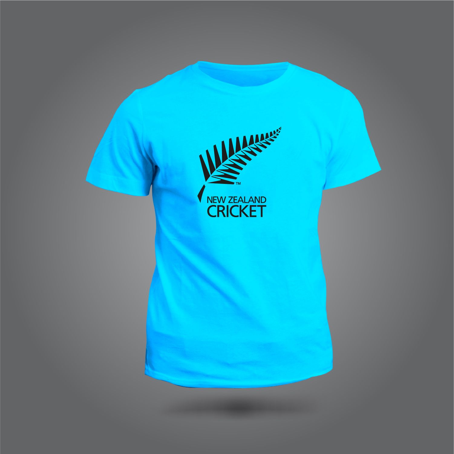 New Zealand Cricket Logo jersey, short sleeve Jersey