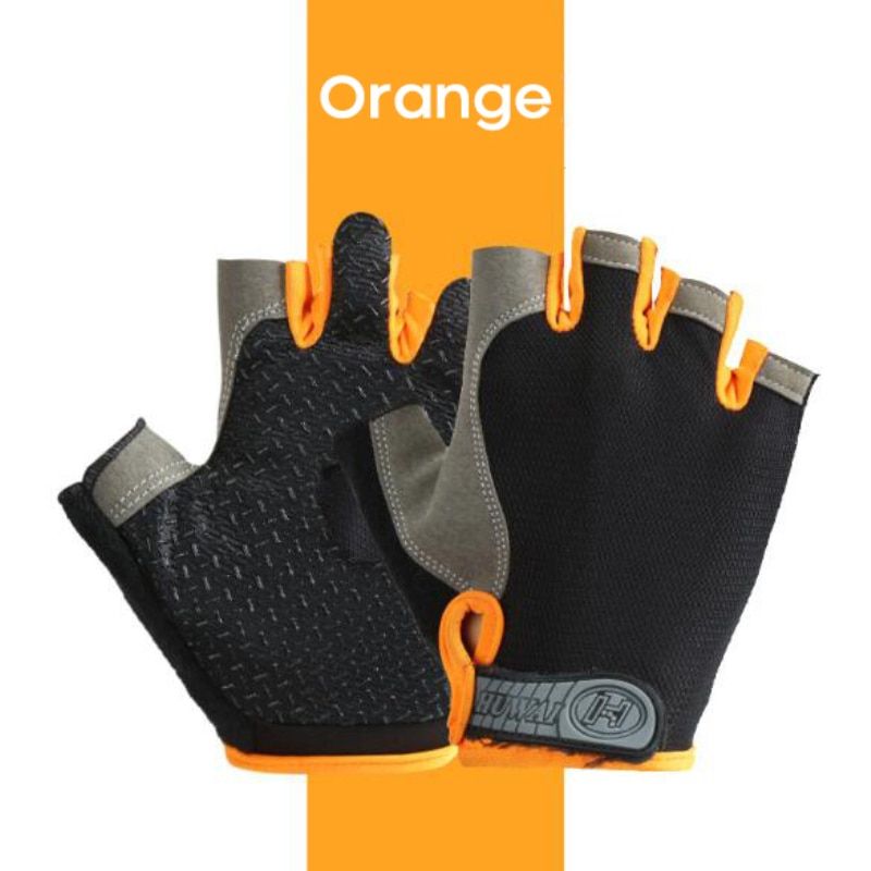 New Cycling Anti-slip Anti-sweat Men Women Half Finger Gloves Breathable Anti-shock Sports Gloves Bike Bicycle Glove