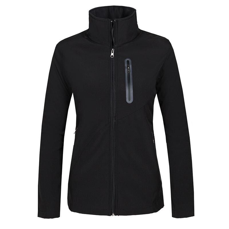 Water Resistant Windstopper Sport Fishing Hiking Softshell Outdoor Jacket Women Camping Coat Fleece Liner Chaquetas Mujer