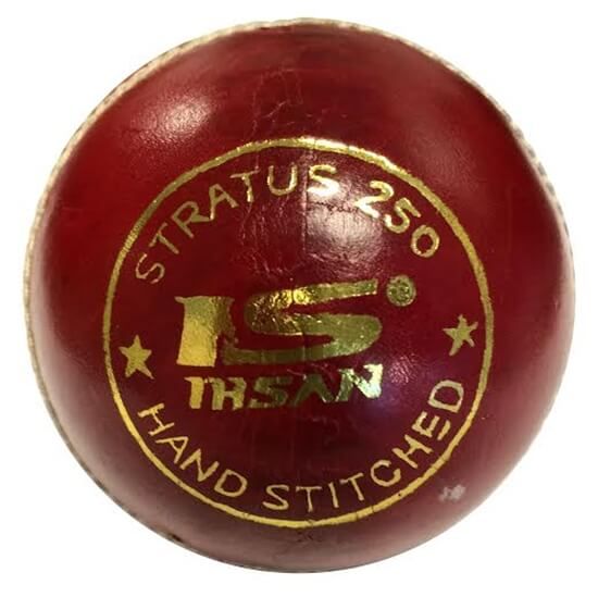 Ihsan Cricket Ball - Red - 4 Part
