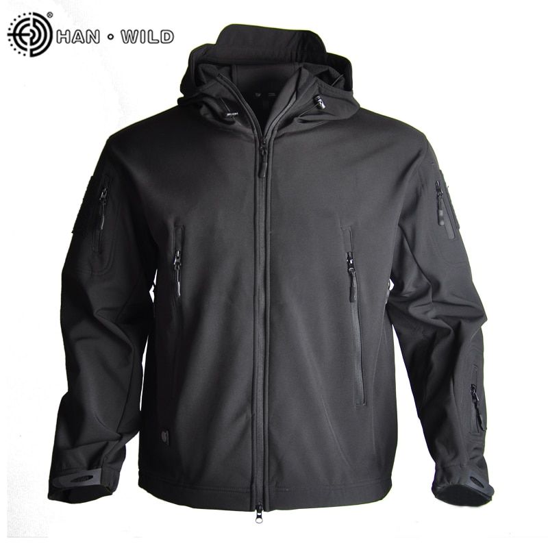Outdoor Soft Shell Jacket Hiking Jacket Waterproof  Windbreaker Coat Camping Fishing  Clothing Men&Women