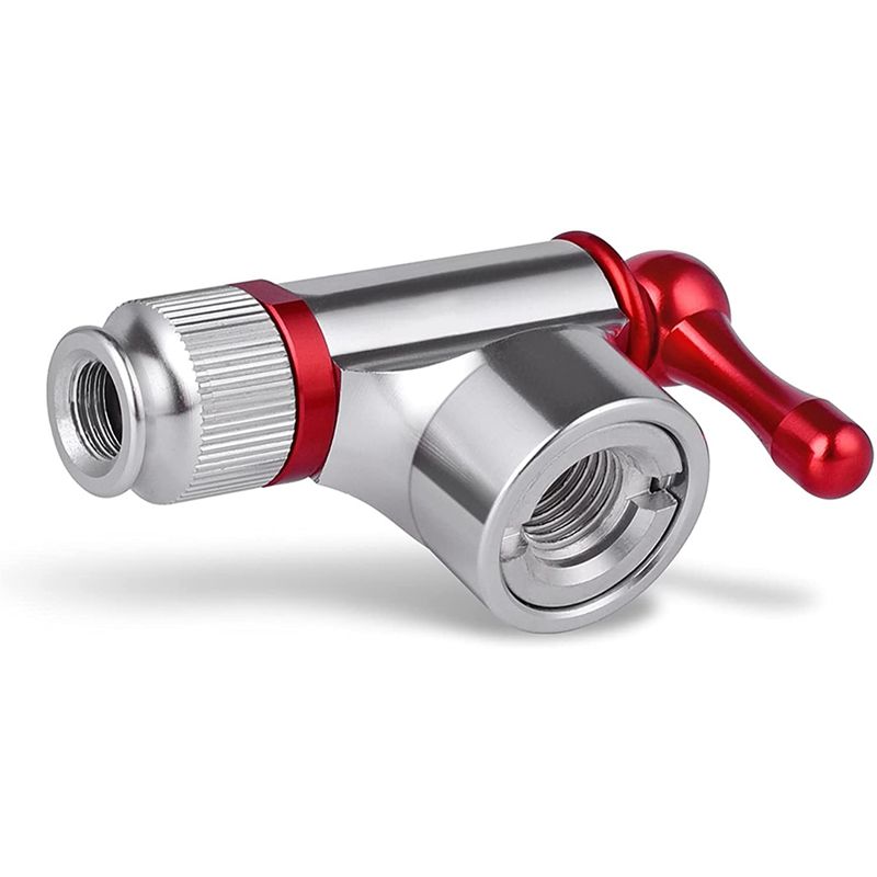 CO2 Inflator for Bike Tires,Quick & Easy Presta and Schrader Valve Compatible Bicycle Pump for Road and Mountain Bike