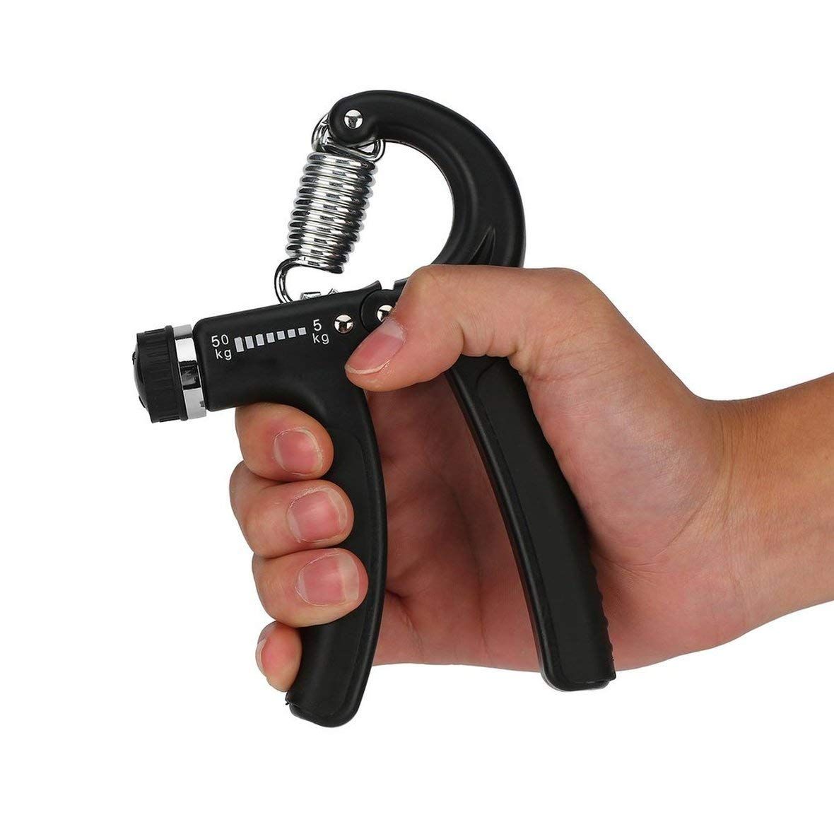 6-50Kg Adjustable Heavy Grips Hand Gripper Gym Power Fitness Hand Exerciser Grip - Multicolor