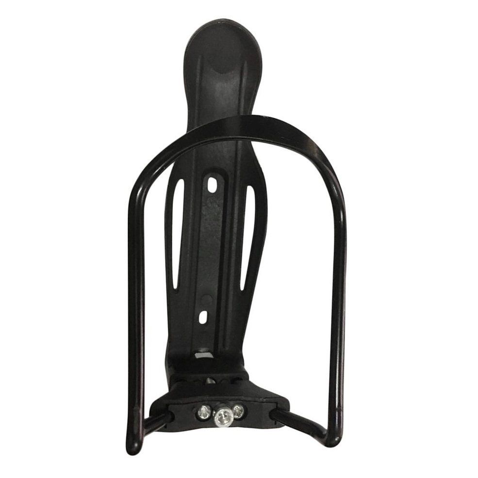 Bike Bicycle Cycling Aluminum Alloy Rack Water Drink Bottle Holder Bracket Cage-black