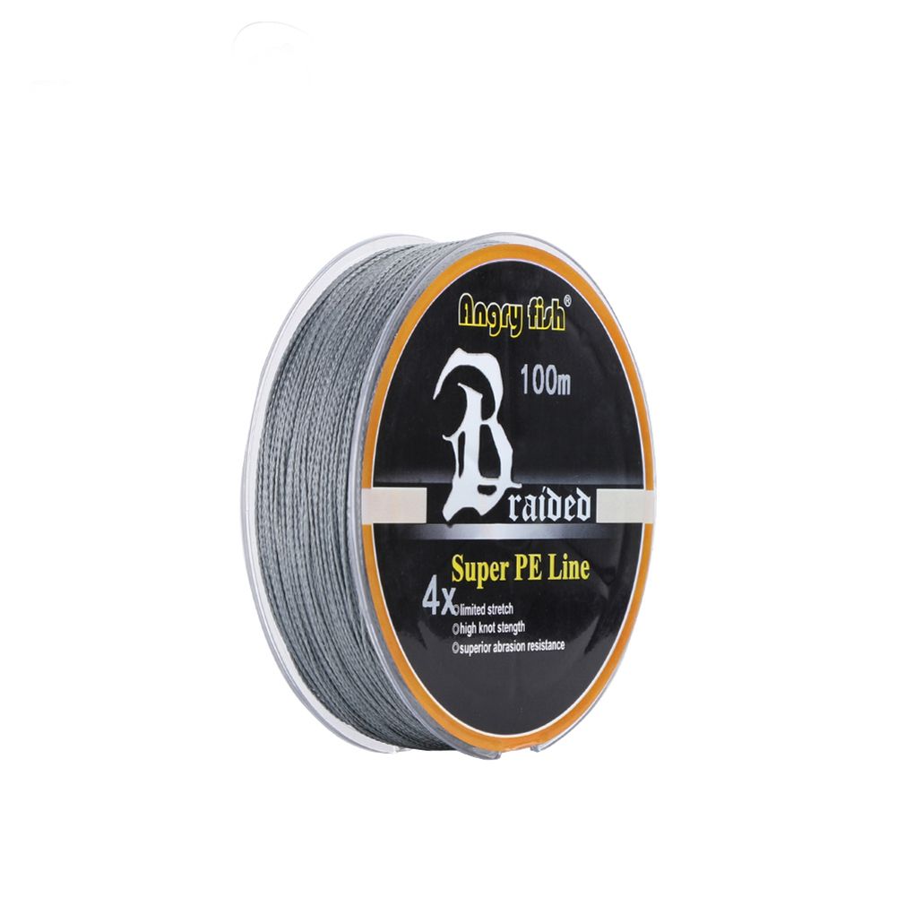 Yfashion ANGRYFISH Diominate PE Line 4 Strands Braided 100m/109yds Super Strong  10LB-80LB ay
