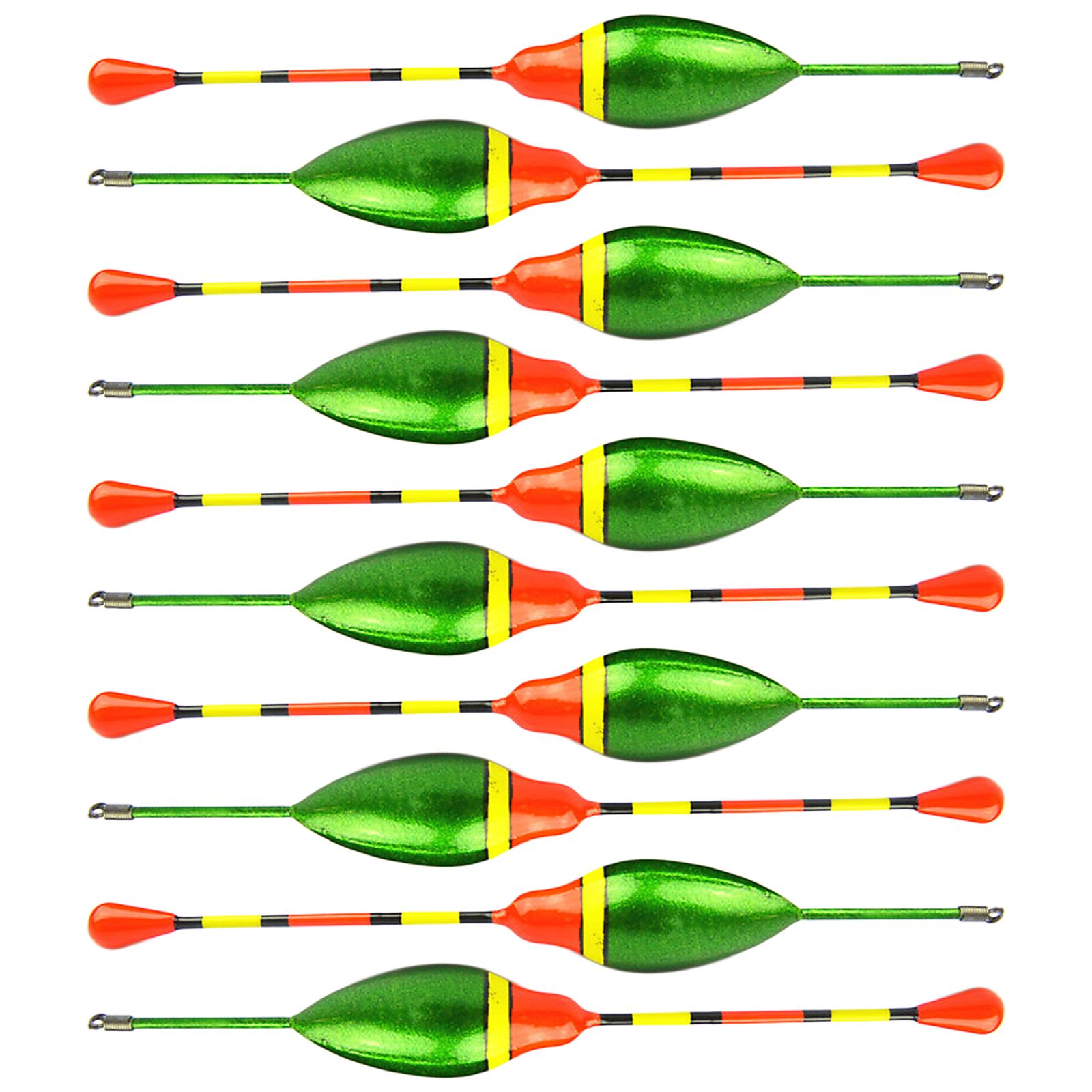 10PCS Fishing Floats for Catfish Panfish Bass Trout Fishing Float Set Accessories
