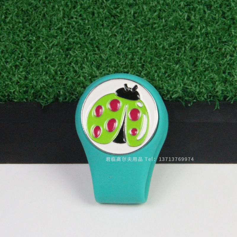 Silicone  Hat Clip Ball Marker Holder with Strong Magnetic Attach o Your Pocket Edge Belt Clothes ift