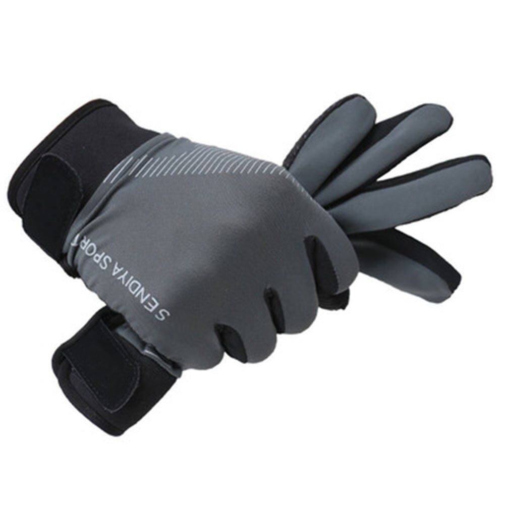 Cycling Bik Breathable Gloves Full Finger Touch Screen Gloves Autumn Mittens Anti-Slip Riding Fitness Glove Climbing Bike Gloves