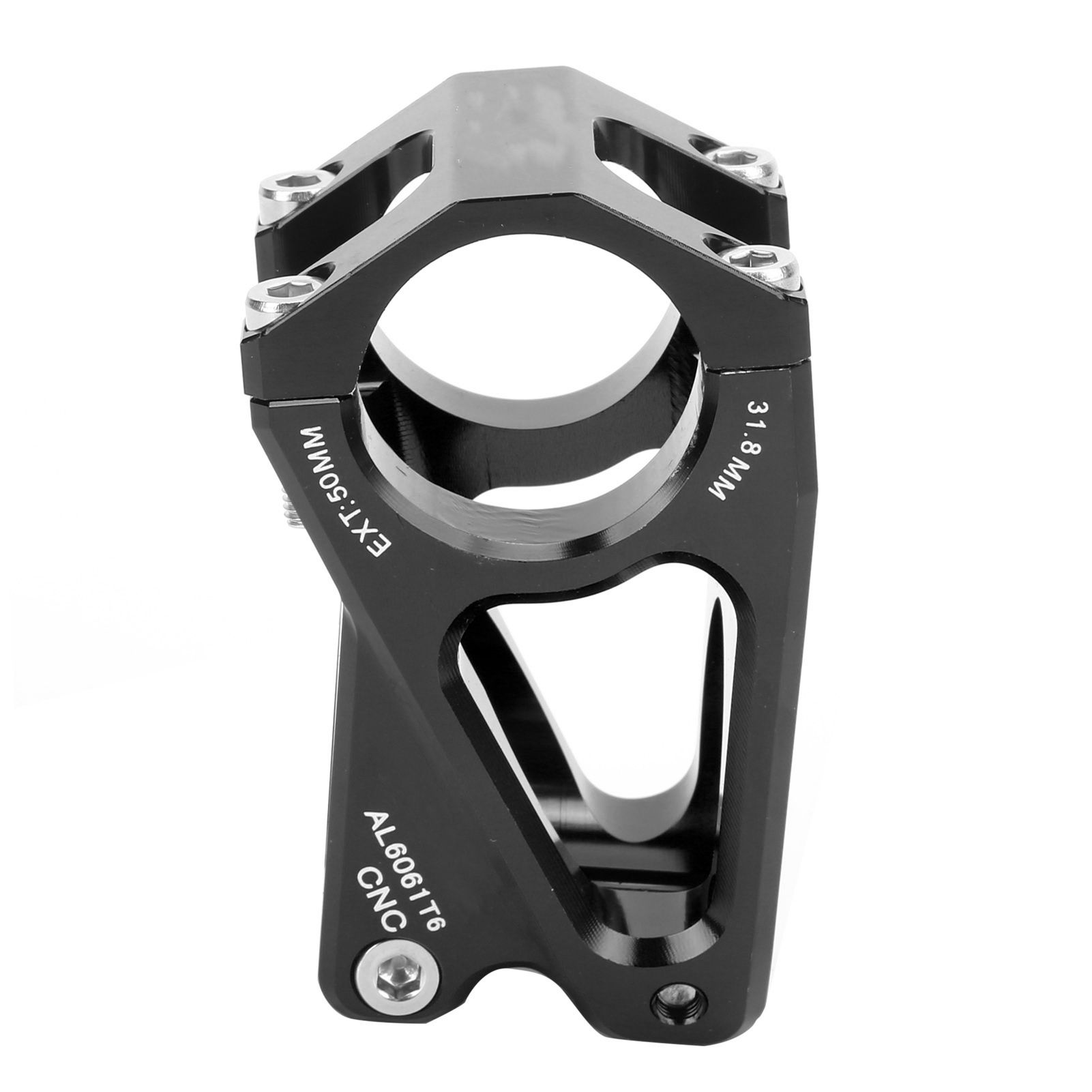 WAKE 25.4/31.8mm Mountain Road Bike Stem Aluminum Alloy Adjustable Riser