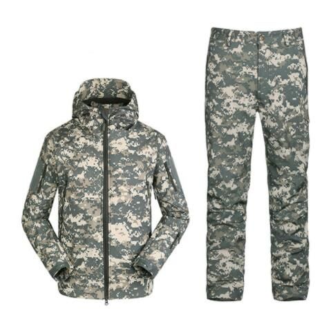Outdoor Waterproof Jackets Suit V4 Softshell   Outfit Thermal Clothes Hiking Breath Srt jacket and pants