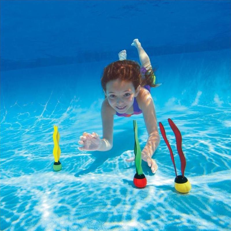 Yfashion 3 Pcs Underwater ab Dive Seaweed ing Pool Water Diving oy Outdoor Sport  oys for Kids