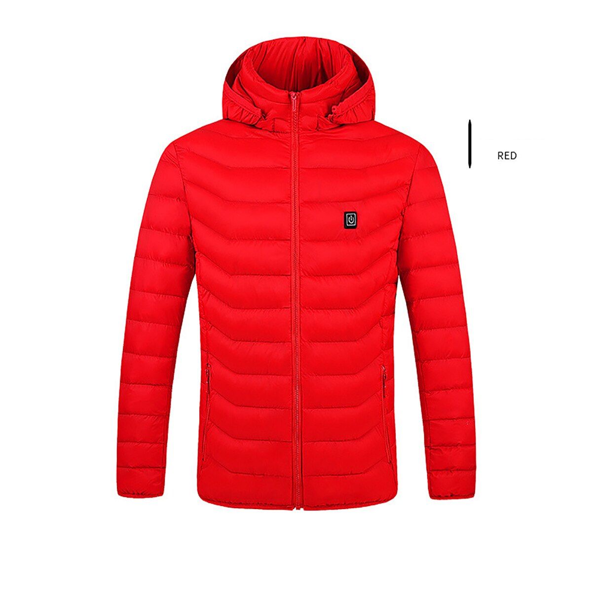 Upgrade 8 Heating Zones Mens Women Heated vest Jacket for Camping SKi USB Electric Heated Hooded Long Sleeves Jacket Thermal