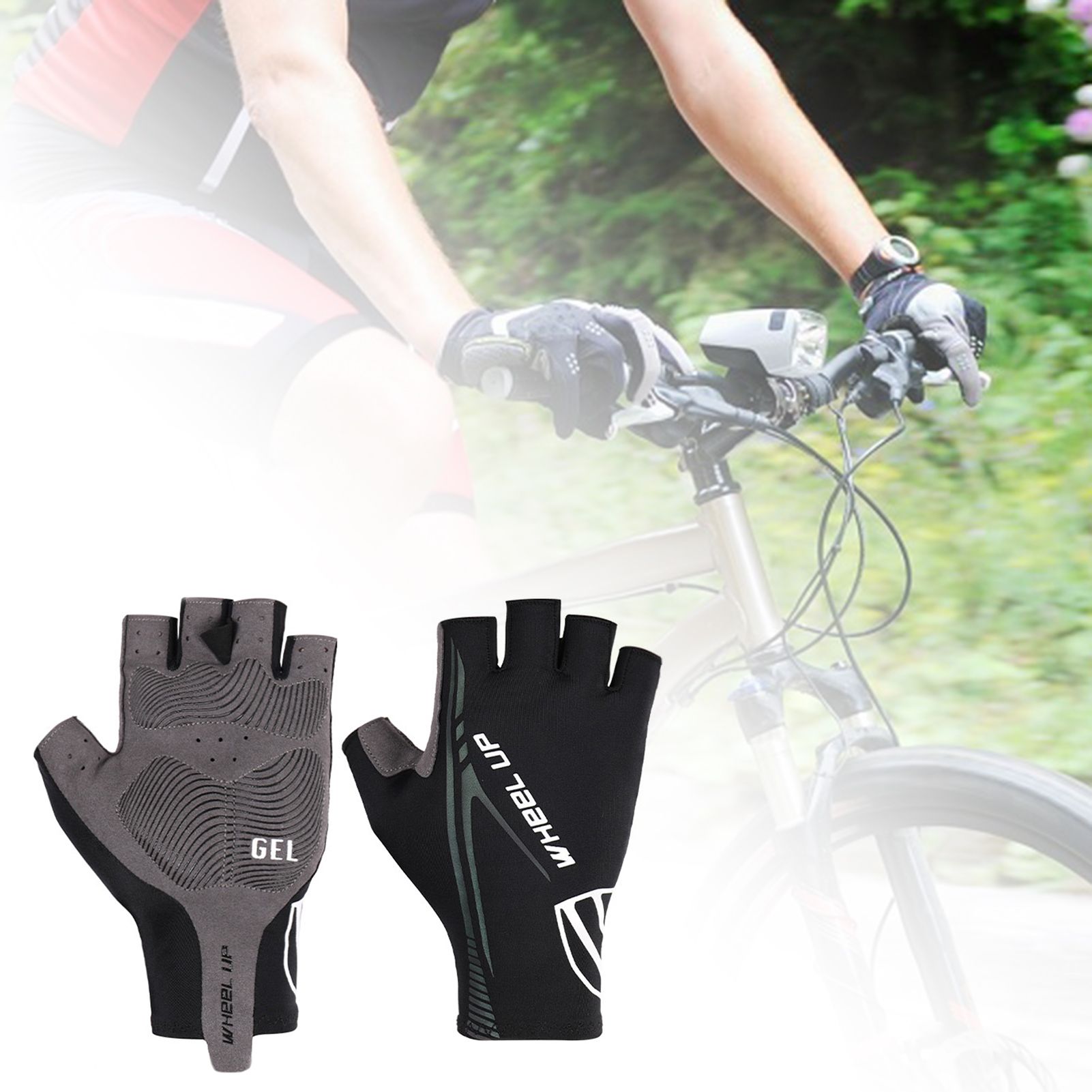 SuperRide Bycicle Gloves Delicate Half Finger Cycling Glove